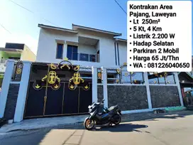 Sewa Rumah Slesai Renovasi Area Pajang Laweyan, Purwosari, Gentan