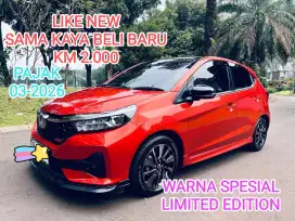 (HARGA CASH) KM 2000 HONDA BRIO RS AT 2024 WARNA LIMITED EDITION
