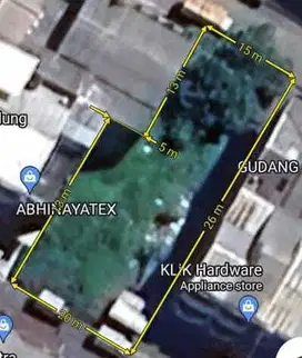 Dijual Tanah Luas di Kopo, Bandung (Harga Per Meter)