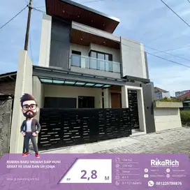 RUMAH KEREN MEGAH DI JOGJA UTARA AREA JALAN DAMAI BERKUALITAS PREMIUM