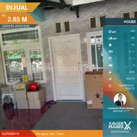 Rumah SHM Rungkut asri Timur dekat pintu tol tambak sumur luas 200m2
