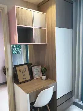 Jasa pembuatan interior kabinet meja belajar kece bagus!
