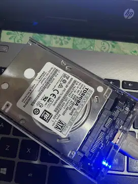 hardisk sata toshiba 500gb 100%