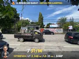 Dijual Tanah Strategis di Ringroad Barat – Depan PMI Gamping