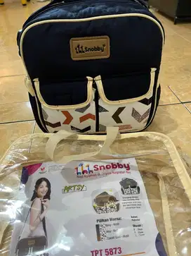 Tas bayi snobby navy