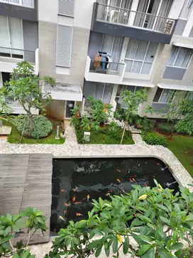 Apartemen Mewah 3BR Rainbow Springs – Full Furnished, View Kolam Koi!