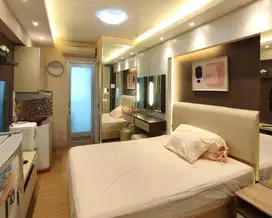 Studio Cozy Full Furnished View Pool Siap Huni Rekomen Green Bay Pluit
