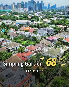 DIJUAL TANAH DEKAT SENAYAN AREA SIMPRUG GARDEN