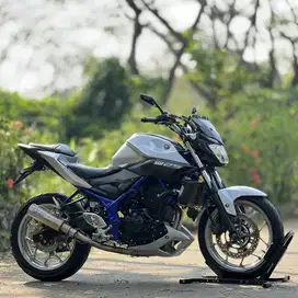 YAMAHA MT25 OLD SILVER 2016 PAJAK PANJANG LIKE NEW