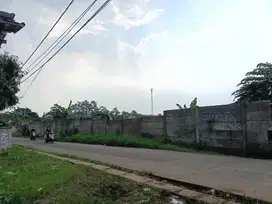 Disewakan tanah pinggir jln Ciakar pagedangan