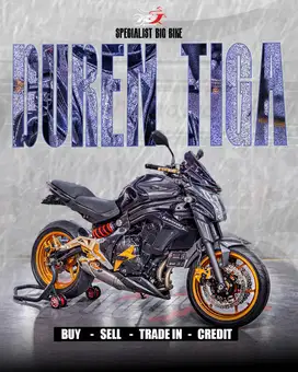 Kawasaki ER6N 2012 Km 11.000an Full Paper Knalpot Original