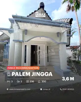 Rumah Murah Hook Full Furnished Di Permata Jingga, Dekat UB + Soehat