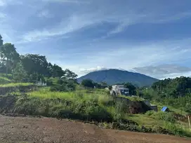 Tanah di puncak akses mudah view Gunung cocok untuk villa