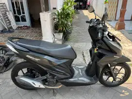 Honda BeAT CBS ISS Deluxe 2020 Warna Hitam Pajak & Plat Nomor Panjang