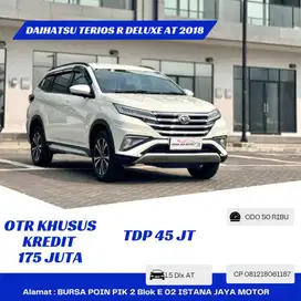 Km 50rb Record Daihatsu Terios R Deluxe AT 2018 Putih
