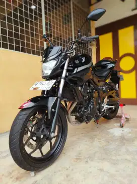Yamaha MT25 / MT 25 2018, Black Premium Metalic, Unit Mulus Terawat.