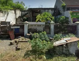 Tanah Siap Bangun (Ada Bangunan ½ Jadi) di Gunung Anyar Emas Surabaya