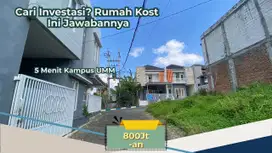 Kost  Lantai 10 Kamar, Kamar Mandi Dalam dekat kampus UMM