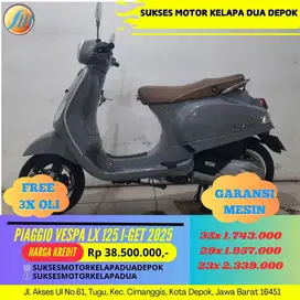 PIAGGIO VESPA LX 125 I-GET 2025 CASH/KREDIT PROSES CEPAT SYARAT MUDAH