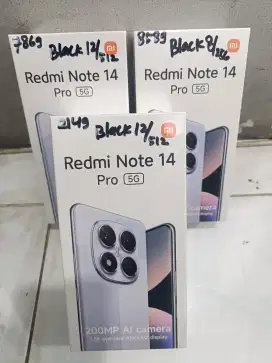 REDMI NOTE 14 PRO 5G RAM 12/512 PALINGMURAH BISA COD FREE ONGKIR