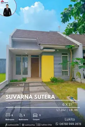 Disewakan Rumah Bagus Rapih Siap Huni di Suvarna Sutera