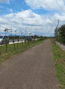 Tanah bypass Bandara Internasional Lombok menuju Mandalika