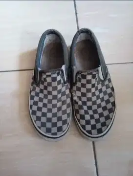 Vans Checkerboard Pewter Original Size 43