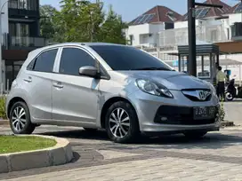 LOW KM 66rb!! Honda Brio 1.2 E AT 2015 - Silver