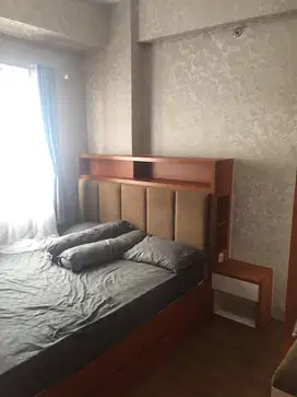 DISEWAKAN APARTEMEN GREEN PRAMUKA 2BR FULL FURNISH TOWER SCARLET MALL