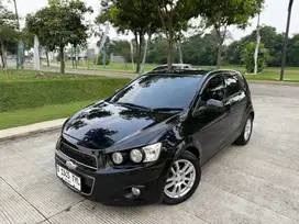 Chevrolet Aveo 1.4 LT automatic 2014 Hitam