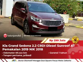 [ GARANSI 1TH ] Kia Grand Sedona 2.2 CRDI Diesel Sunroof AT 2018/2019