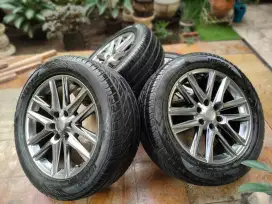 Velg & ban ring 20 inch cocok utk Fortuner dan Pajero