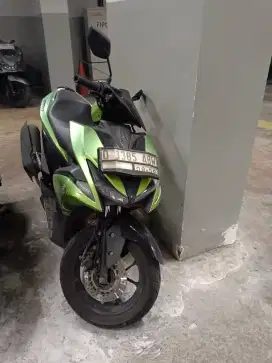 Jual Yamaha Aerox 2018,1 tangan, KM 33rb