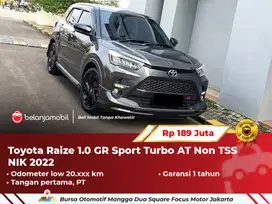 [ LOW KM ] Toyota Raize 1.0 GR Sport Turbo AT Non TSS Abu 2022/2023