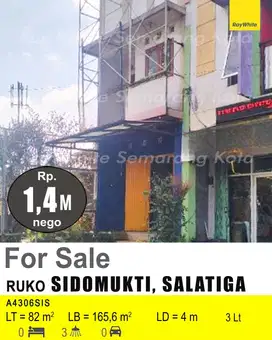 DIJUAL RUKO DI SIDOMUKTI SALATIGA A4306