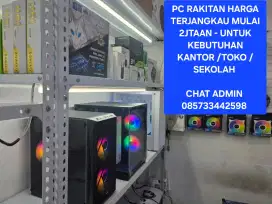JUAL PC RAKITAN KEBUTUHAN KANTOR - HARGA MULAI 1JTAAN