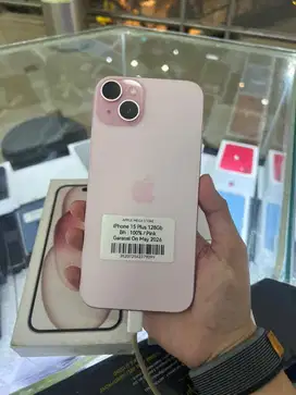 iPhone 15 Plus 128Gb Pink Second Garansi On