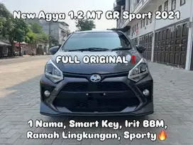 (127 JT!) Toyota New Agya 1.2 G Manual GR Sport Abu - Abu 2021