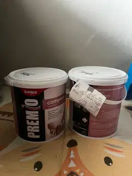 Cat cream baru segel