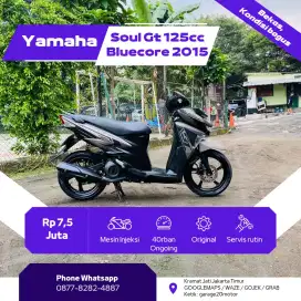 Yamaha soul GT 125cc bluecore fi Tahun 2015