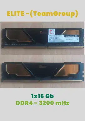 ELITE (TeamGroup) - Ram PC - DDR4 3200 mHz.