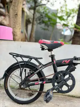 Dijual murah sepeda lipat ukuran 16 inch