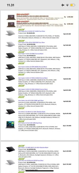 KREDIT LAPTOP ALL TYPE TANPA DP & BUNGA MULAI 0%