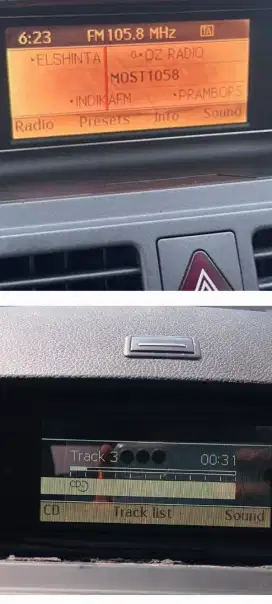 terima service LCD w204 sunburn ngeflek jadi seperti baru
