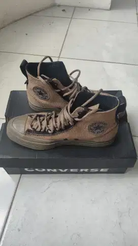 Sepatu Converse CTAS CX EXP2 HI Coklat - Original Bekas Size 41 EU