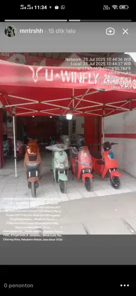 SEPEDA LISTRIK U-WINFLY M70