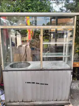 Etalase bakso/Etalase gerobak bakso
