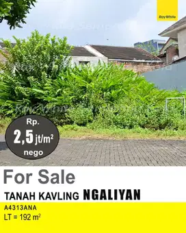 DIJUAL TANAH DI NGALIYAN A4313