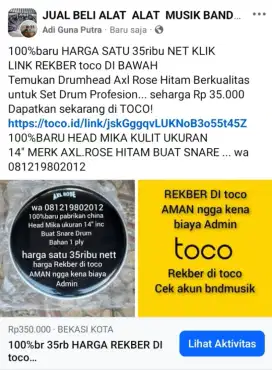 100%br TERMURAH 14 HEAD CHINA DI REKBER TOCO