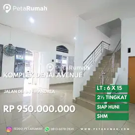 Townhouse villa siap huni denai avenue daerah mandala